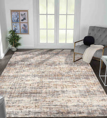 Caroline Abstract Carpet Grey
