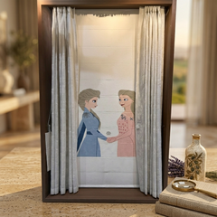 Cartoon Couple Blinds