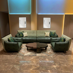 Pure Leather Lounger Sofa