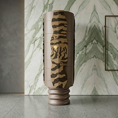 Zebra Pu Finish Veneer Bar