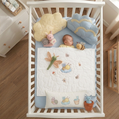 Garden Bug Friends Nursery Crib Bedding Set (5-Piece