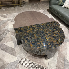 Pu Finish Veneer Intense Centre Table