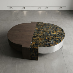 Pu Finish Veneer Intense Centre Table