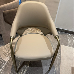 Ice Crystal Onyx White Dining Table With Chair