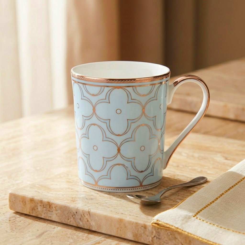 Trefolio Platinum Mug with Gift Box