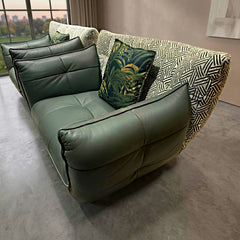 Pure Leather Lounger Sofa