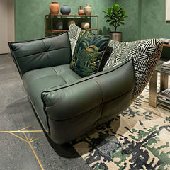 Pure Leather Lounger Sofa