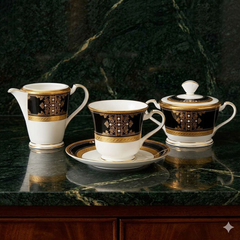 Evening Majesty 17pc Tea Set