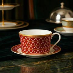 Crochet 12pc Tea Set with Gift Box